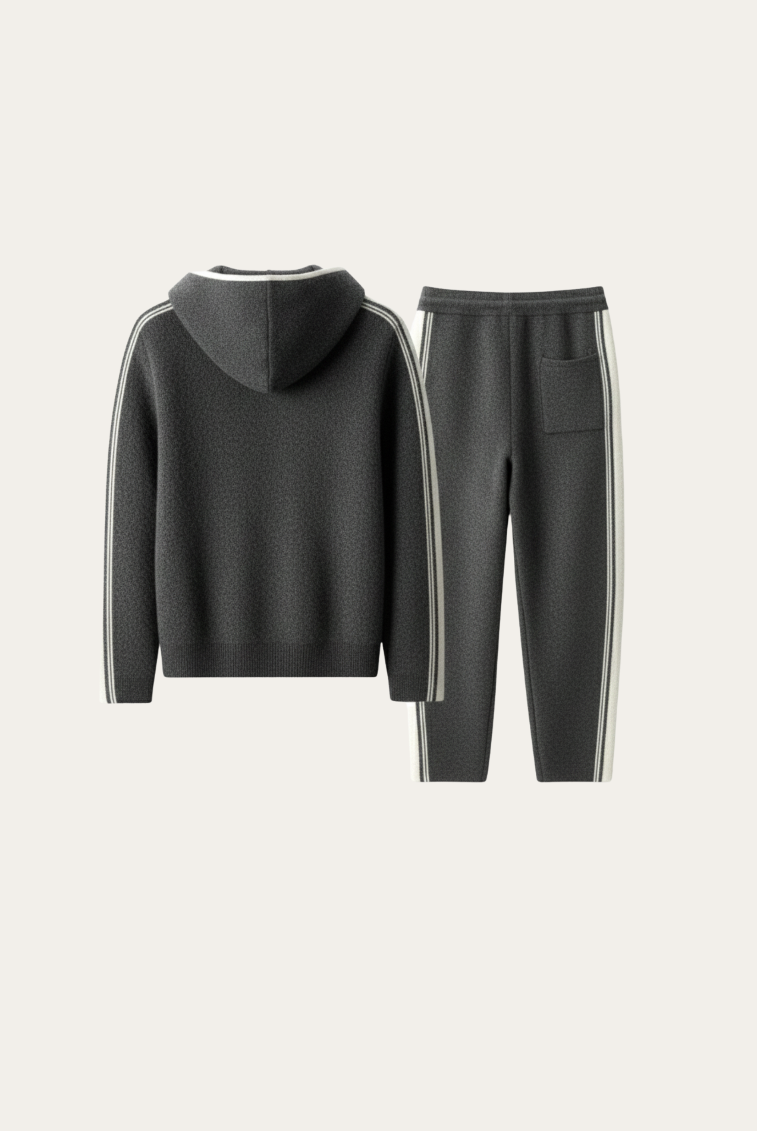Dark Grey Merino Set