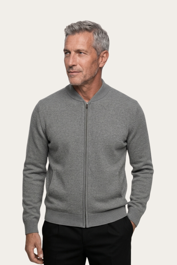 Grey Cashmere Jumper