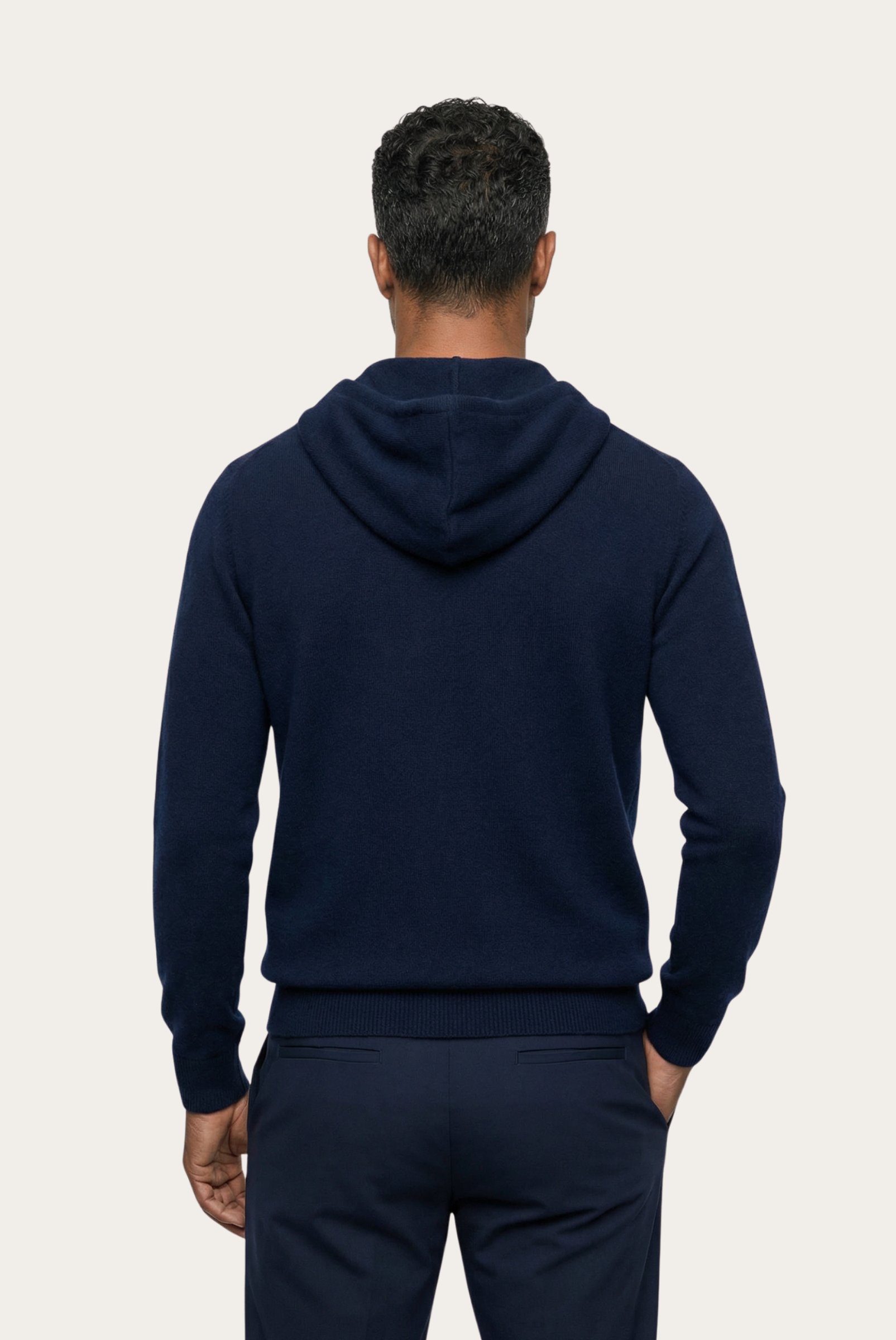 Navy Blue Premium Cashmere Vest