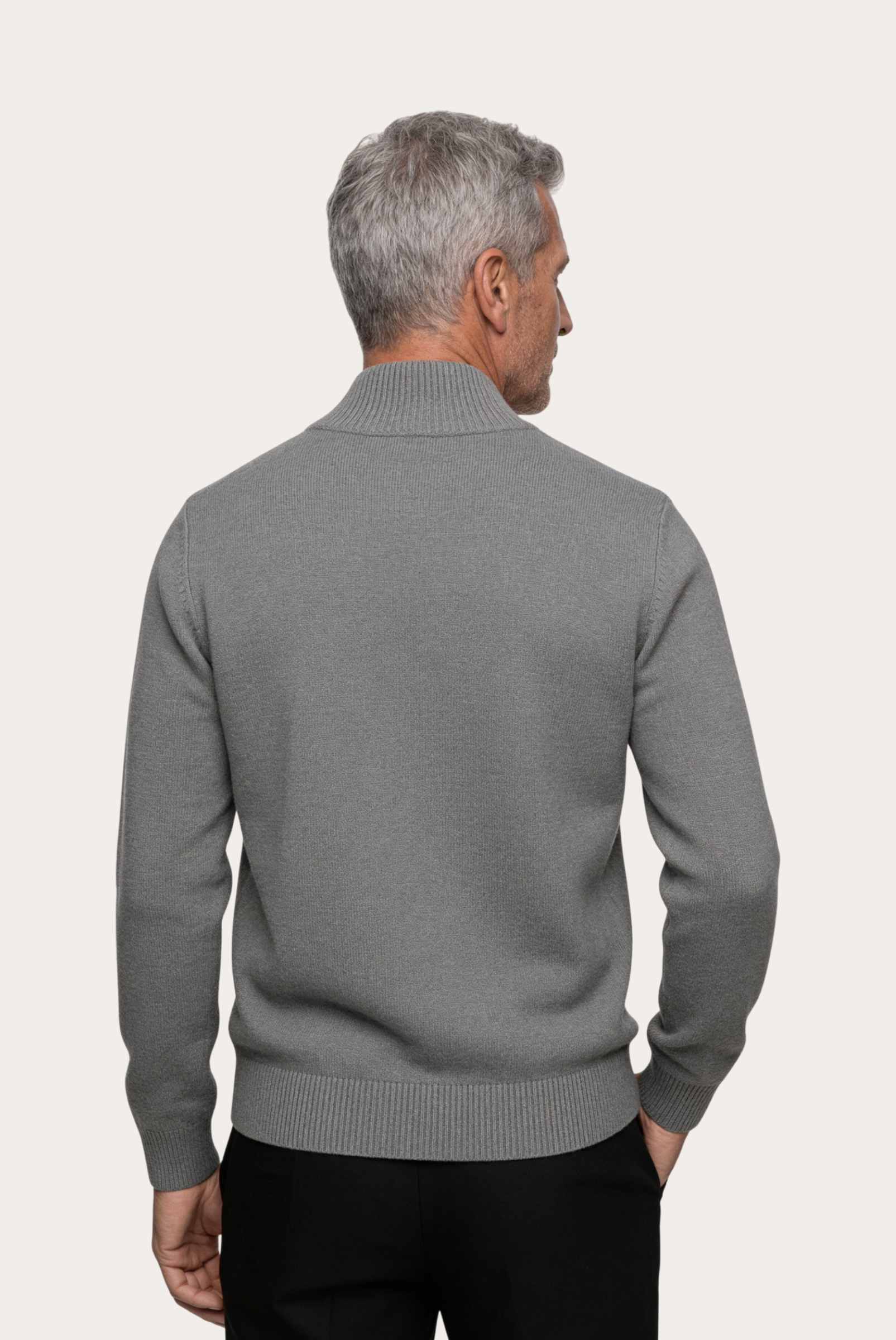 Grey Cashmere Jumper