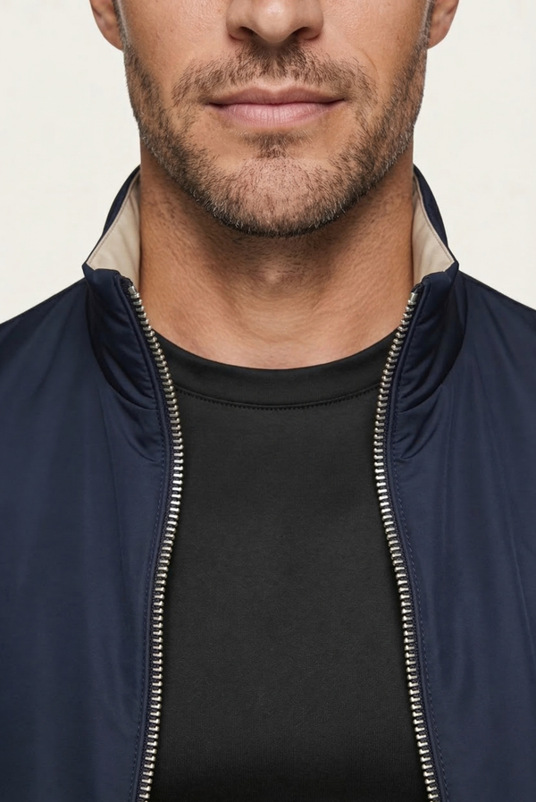 Navy Engineered Gilet