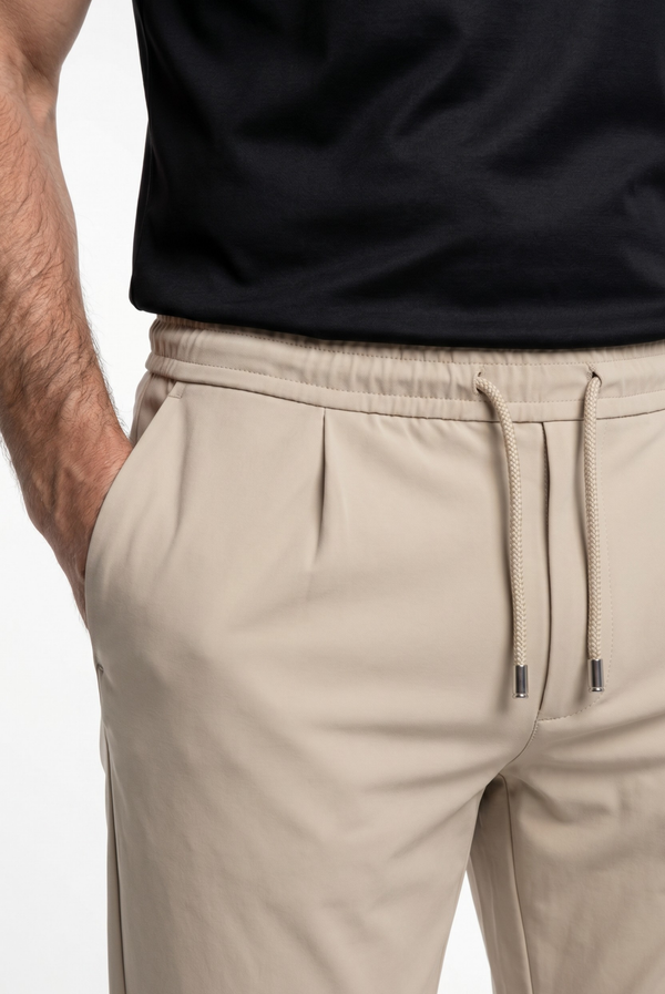 Beige Sarh Pantalon