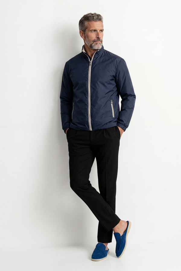 Marine Blue Meridian Mule