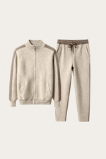Beige Donati Cashmere Set