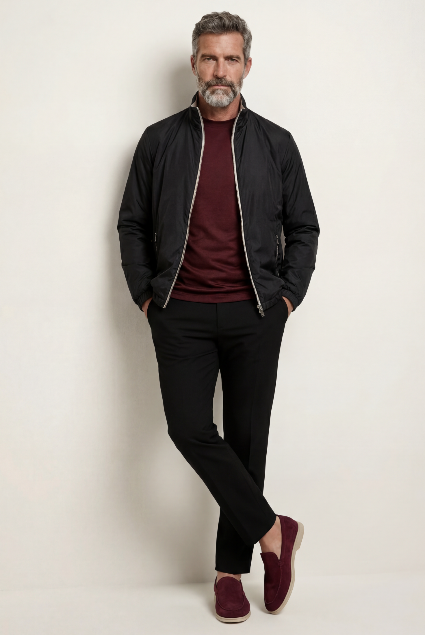 Burgundy Marina Loafer
