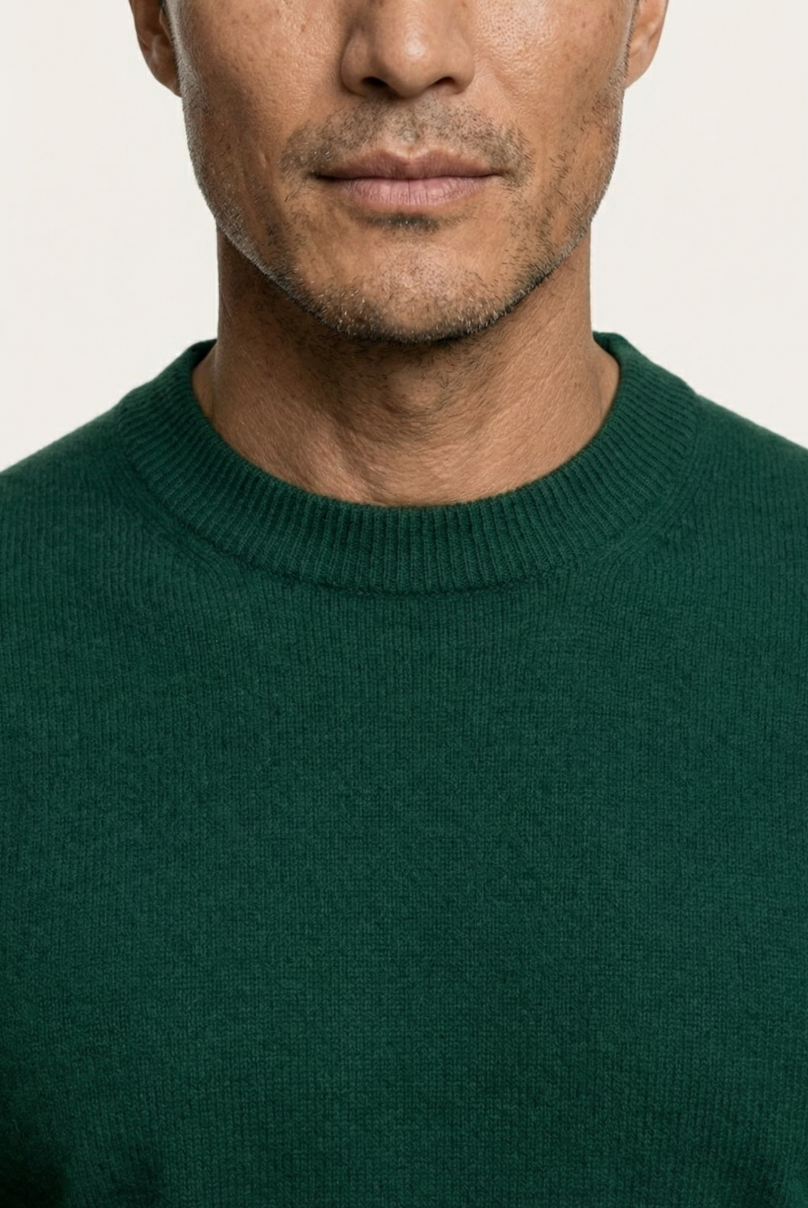 Green Wool Crewneck