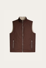 Brown Engineered Gilet