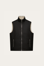 Black Engineered Gilet