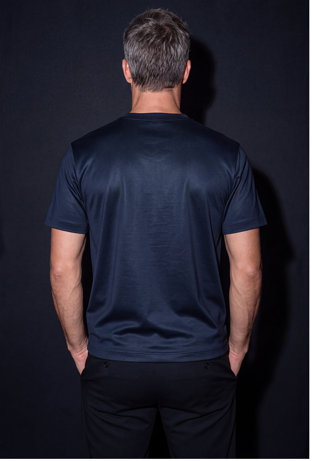 Navy Imperial Tee
